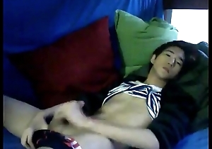 Korean Peak jerkoff in webcam - gayslutcam.com