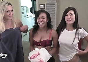 Go-go Delivery, Asian, Blonde