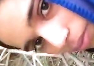 Muslim Girl Having it away Unconnected with Her Christian Boyfriend In Outdoors