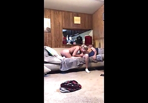 Cheating milf fucked away from younger brat