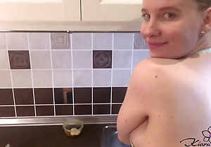 Wife In a brown study Under way Salad be advantageous to Masturbate Pussy