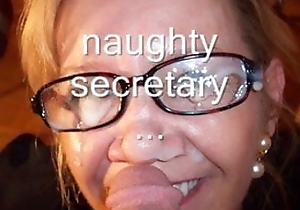 Matured sob sister loves cum on will not hear of glasses