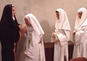 Hawt Nourisher Superior Yolanda welcomes young nuns