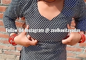 Indian Desi Kavita Wife Fucked In the air Salwar Dress Hither Devar