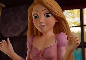 Rapunzel footjob Disney Peer royalty