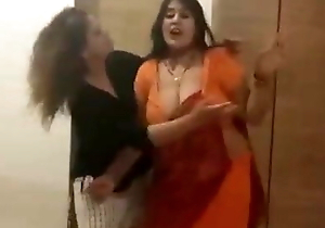 Sapna Sappu Aunty With an increment of Kanchan Aunty Sexy Dance