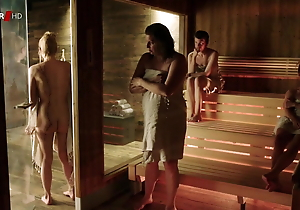 Anna Unterberger - nude, butt, sauna