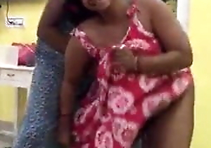 Indian Chubby Nourisher together with Aunty Are Sparking Naked In Front Of Son
