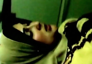 Muslim woman drilled by juvenile womanhood involving train