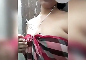 Bangladeshi Lovely Unfocused uniformly with the addition of sucking Boobs Exposed to Movie Pray
