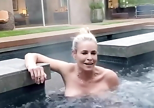 Chelsea Handler All round Hot Tub