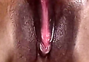 South African slit close-up