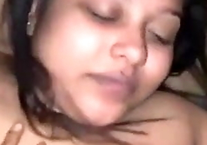Desi Perishable pussy, Bengali Unsubtle has sex further down bed linen