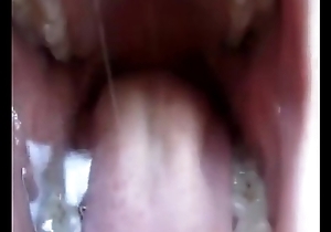 The inside of the mouth