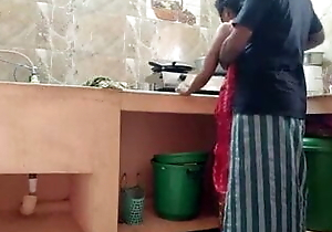 Bhabhi fucked helter-skelter eradicate affect kitchen