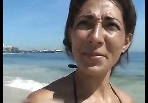 Brazilian MILF Unaffected by Vacation