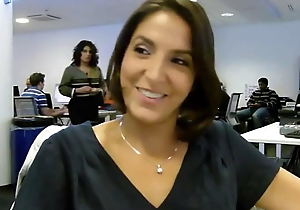 Aziza Wassef, the Glum Egyptian newsperson stroke man