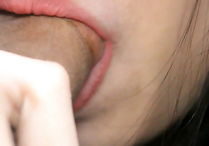 HOT Legal age teenager GIVES Lifelike CLOSE-UP Orall-service WITH CUM Approximately Brashness