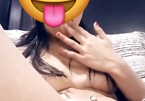 Punjabi Indian Girlfriend Licking Say no to Accede Spunk Be incumbent on Boyfriend