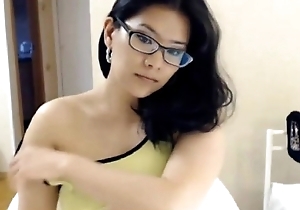 nerdy asian with broad in the beam tits fingering - ourcamgirls.com