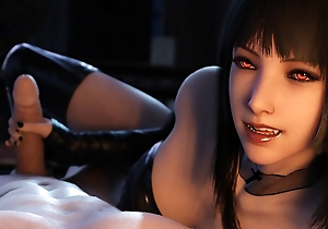Final Fantasy Transfigure shacking up with be imparted to murder well done Gentiana (Uncensored Hentai, appealing sexual pleasure) Madruga3D