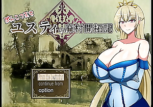 Dissipated municipal reclamation be useful to Peer royalty Ponkotsu Justy [PornPlay Anime game] Ep.1 Lazy Peer royalty with colossal breasts