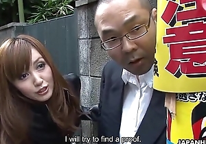 Yui Igawa has a molestor get her off quite spot on target