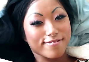 Asian pornstar cum faced